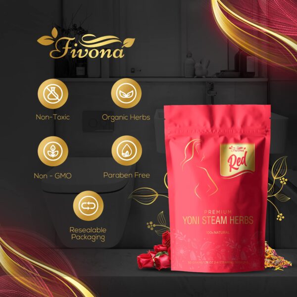 Fivona vapor yoni mezcla fácil de usar para autocuidado femenino