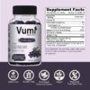 Botella de Gomitas Vumi mostrando etiqueta