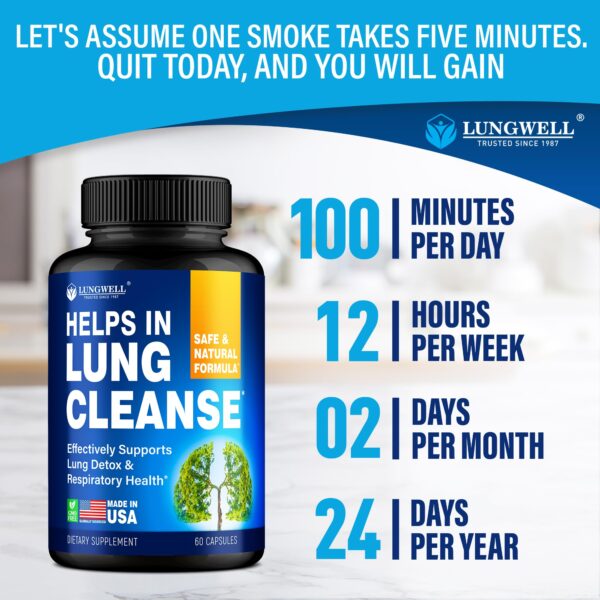 Desintoxicación pulmonar natural Lungwell con hierbas