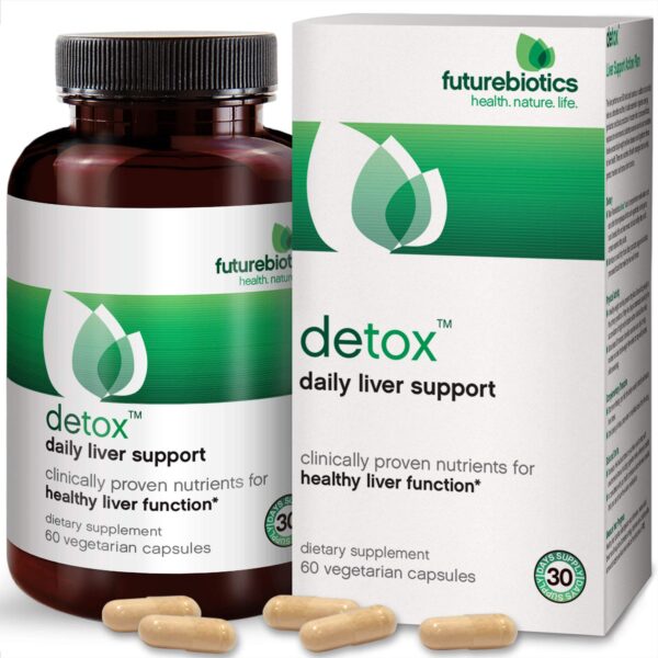 futurebiotics detox apoyo hepático cápsulas 60