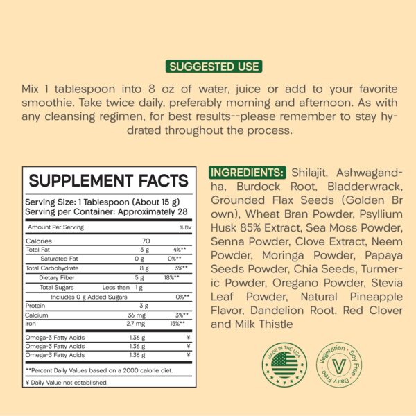 nutrasherpa polvo shilajit sabor tropical piña fácil mezclar