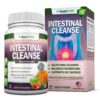 Botella de limpieza intestinal herbal NutriONN con ingredientes naturales