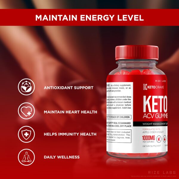 Gomitas Keto Crave con beneficios para metabolismo y energía