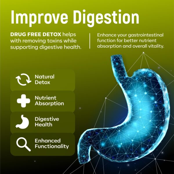 Suplemento detox Cannafield para limpieza total corporal