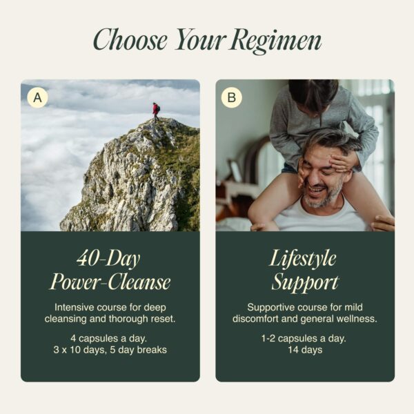 Cápsulas ParaHerb detox intestinal sin rellenos y sin alérgenos