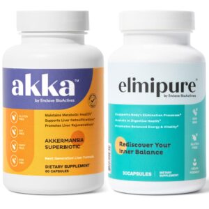 Pack detox Elimipure AKKA para hígado e intestinos