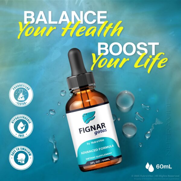 Gotas Fignar Sublingual uso frasco 4