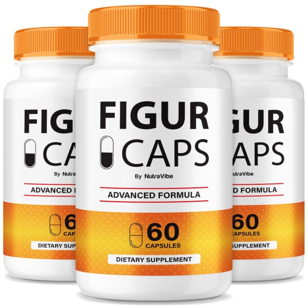 NutraVibe Figur Caps frasco frontal