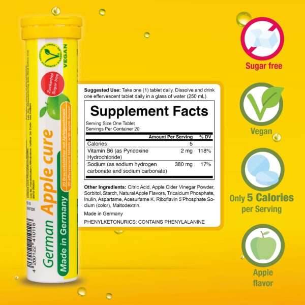 Cura Alemana de Manzana en uso