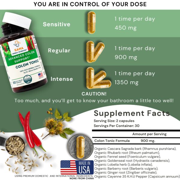 Pastillas naturales para limpieza de colon y digestión