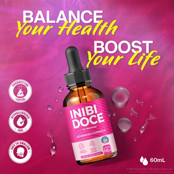 Etiqueta Inibi Doce Gotas Premium