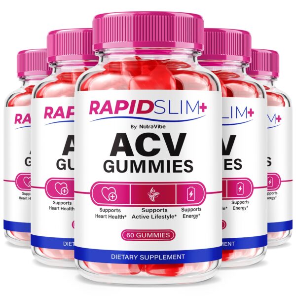 Gomitas RapidSlim ACV con empaque