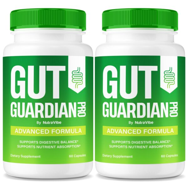 Paquete Gut Guardian Pro 120 cápsulas para salud digestiva