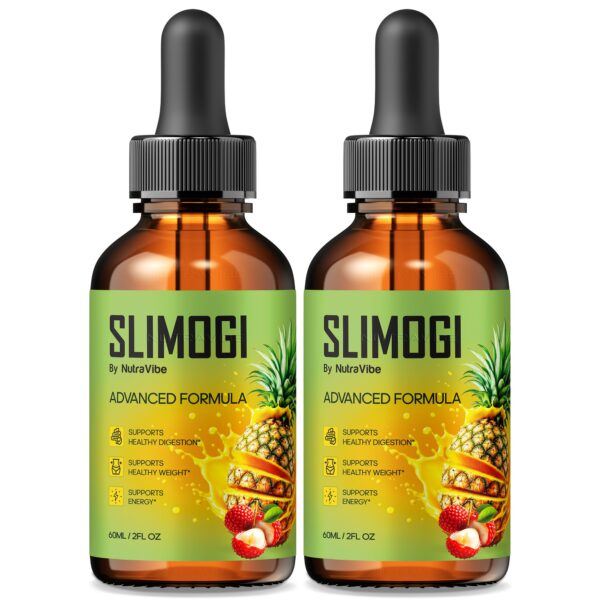Frasco de Slimogi gotas líquidas