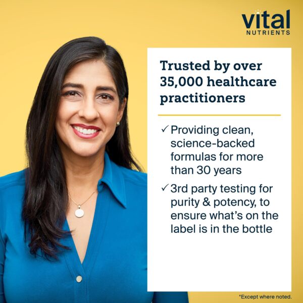 Suplemento sin alérgenos para detox hígado Vital Nutrients