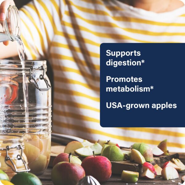 Vinagre sidra manzana cápsulas Enzyme Science sin alérgenos