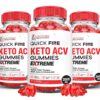 Gomitas keto Quick Fire ACV 2000mg paquete 3