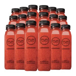 Paquete de packs diarios PUR limonada fresa albahaca para hidratación
