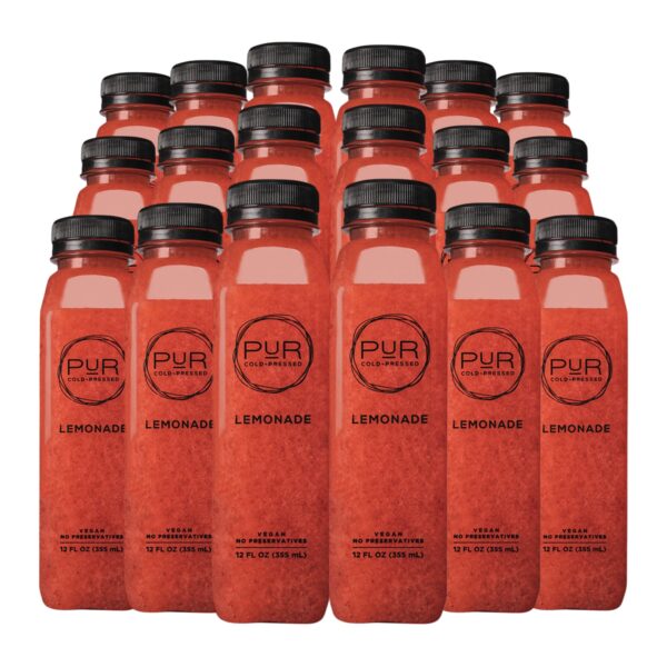 Paquete de packs diarios PUR limonada fresa albahaca para hidratación