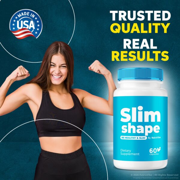 Cápsulas SlimShape sobre fondo blanco