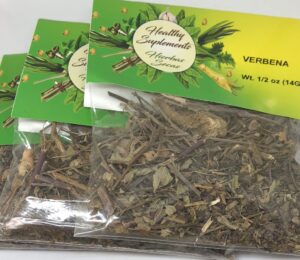 Paquete de té Verberna verbena azul 100% natural