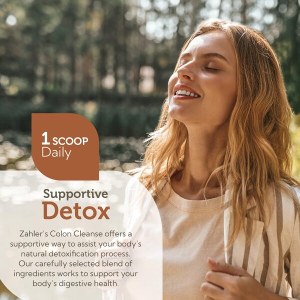 Polvo detox colon Zahler para disolver en agua o jugo