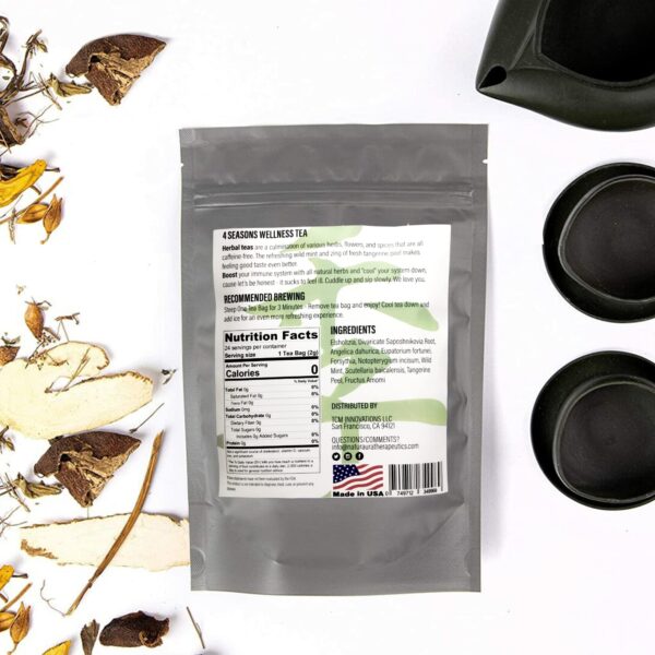 NATURAURA tisana detox antioxidantes flora balanceada