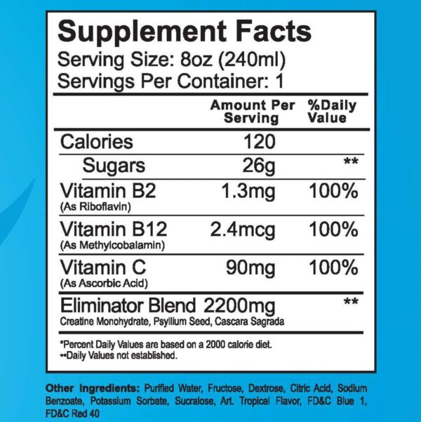 Bebida detox USA Wellgenix Omni Rhino 8 onzas