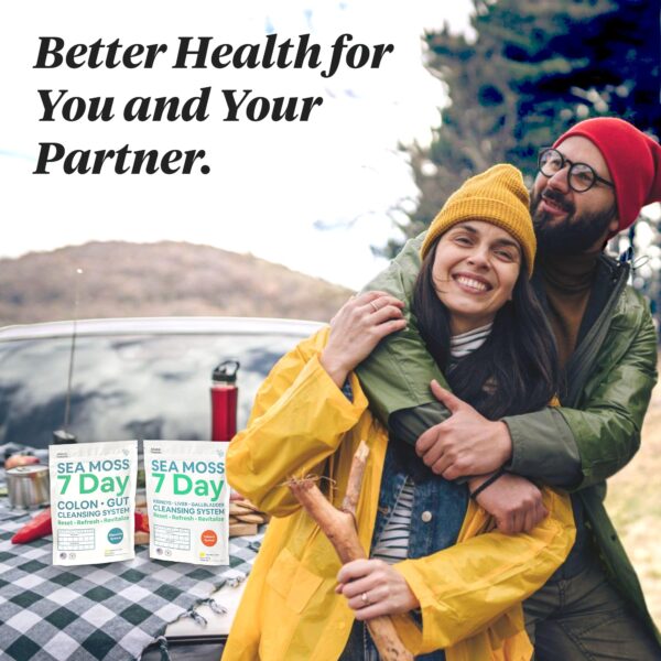 Envase gomitas y polvo detox Atlantic Naturals musgo marino