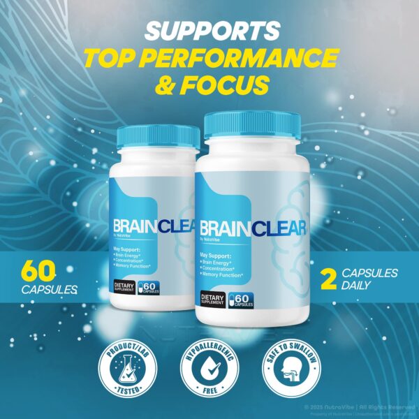 Etiqueta lateral Brain Clear Etiqueta lateral Brain Clear