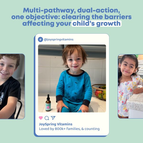 JoySpring DetoxZee apoyo detox hepático y renal para niños