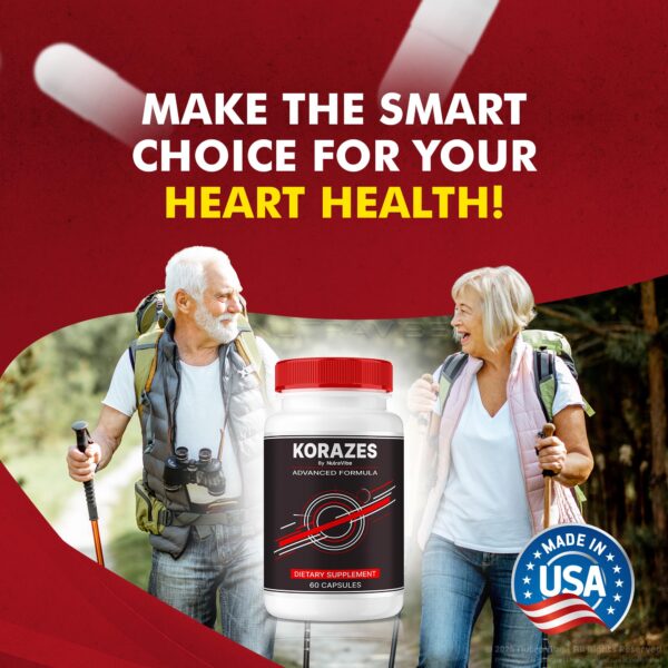 Presentación Korazes NutraVibe 60 cápsulas Presentación Korazes NutraVibe 60 cápsulas
