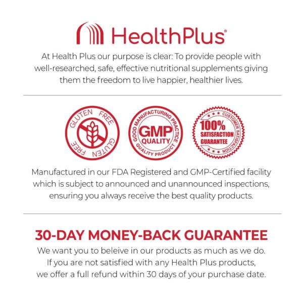 Health Plus Herbal Detox+ cápsulas en envase