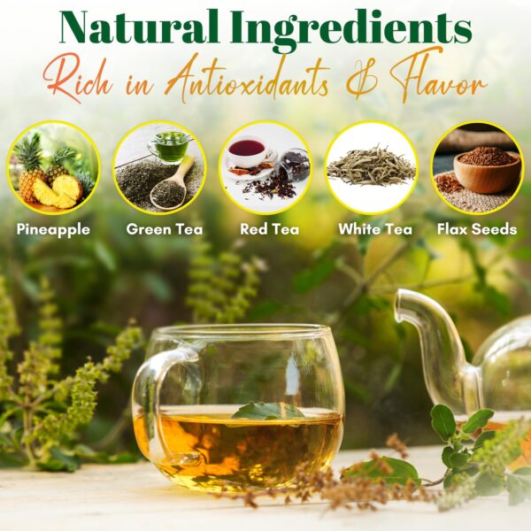 Bolsas de té Pinalim hechas con ingredientes naturales