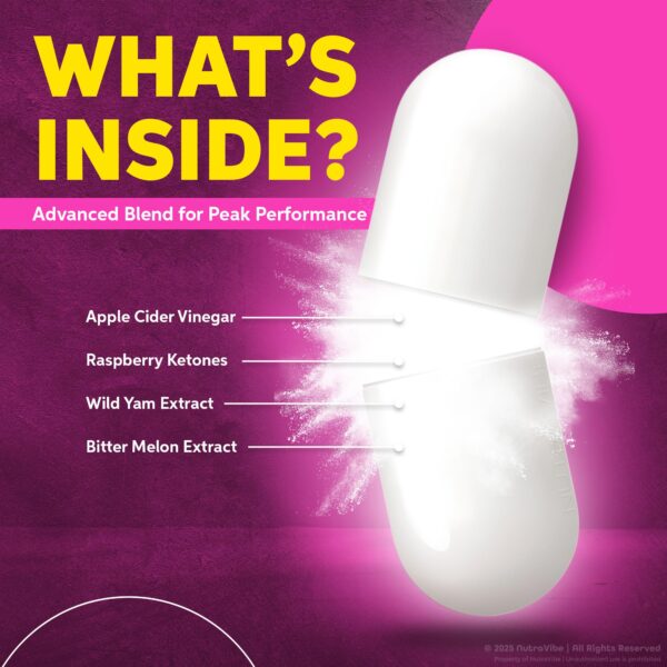 NutraVibe BlackSlim Detox etiqueta trasera