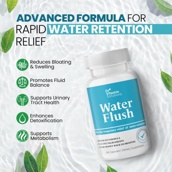 Pastillas diuréticas Dr Vitamin Solutions para perder peso