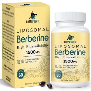 Corpofuerte Berberina Liposomal suplemento 1500mg