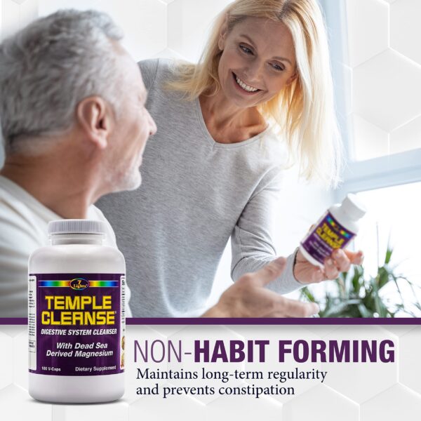 Temple Cleanse detox colon sin gases ni distensión para hombres y mujeres