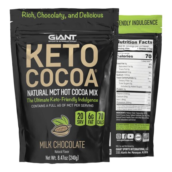 Keto Cacao perfecto para mezclar con café o batidos