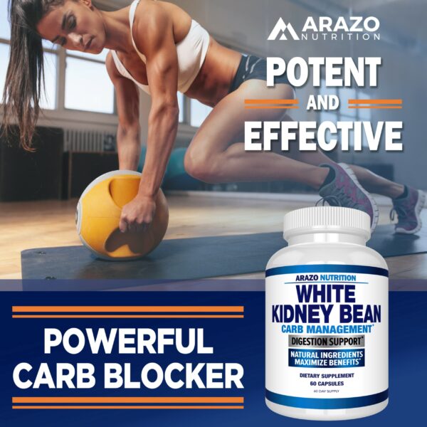 Extracto frijol blanco Arazo Nutrition para pérdida de peso