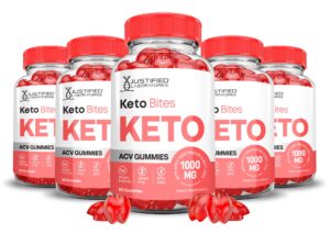 Paquete de gominolas Keto Bites Keto ACV 1000mg veganas