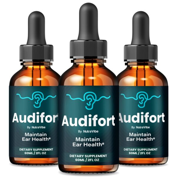 Gotas Audifort para salud auditiva y claridad