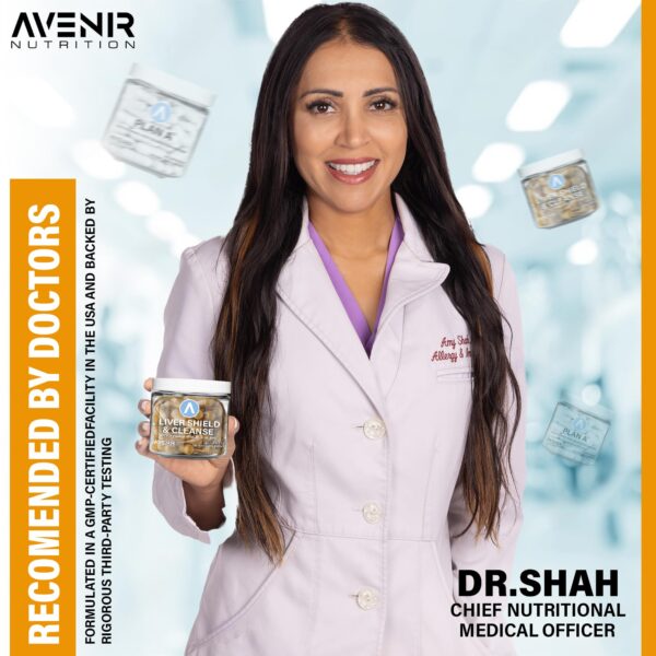 Suplemento natural detox hígado Avenir Nutrition