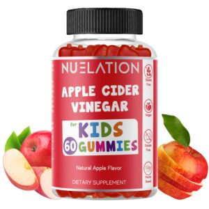 Gomitas vinagre sidra manzana NUELATION para niños sin gluten