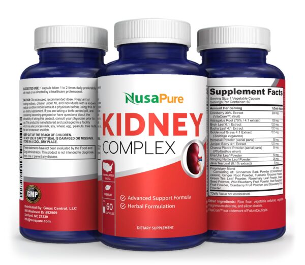 NusaPure complejo renal calidad GMP certificado USA