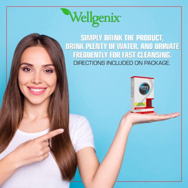 Presentación bebida wellgenix omni rojo detox