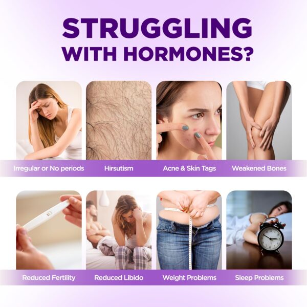 Té natural Aromlife sin cafeína para balance hormonal mujer