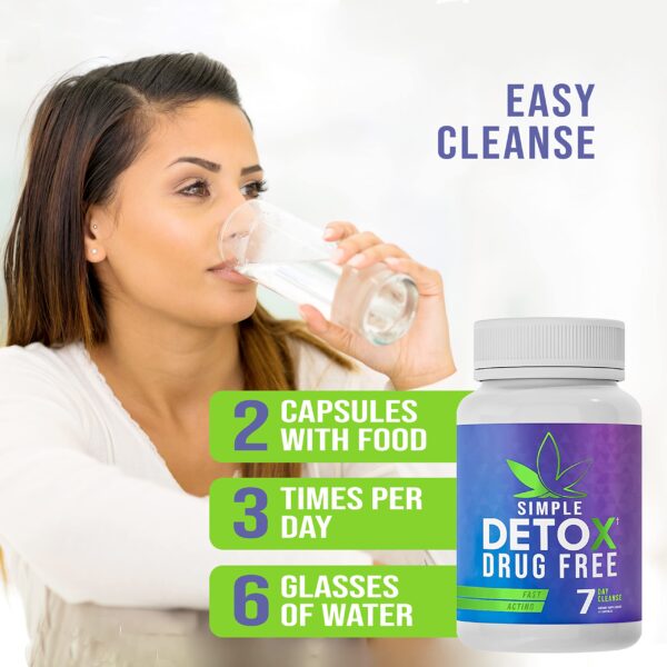 Suplemento detox Simple Detox Cleanse para hombres y mujeres