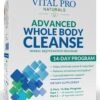 Vital pro naturals limpieza corporal completa 56 cápsulas