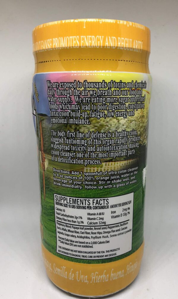 Producto Elixir Natural Lbs limpiador intestinal presentación